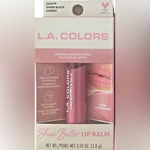 3/$10  L.A. Colors Shea Butter Lip Balm *SHEER BLACK CHERRY*